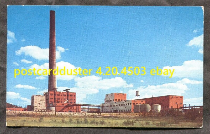 dc1855 - SUDBURY Ontario 1957 Iron Plant at Copper Cliff