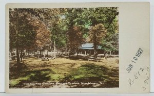 New Market Virginia, Camping Grounds Endless Taverns 1920s Postcard M14