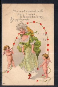 Woman Skipping Rope,Angles,Romance