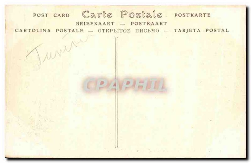 Old Postcard Tunisia Bizerte Barracks Army Zouaves