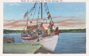 Florida Tarpon Springs Ready For A Sponging Trip