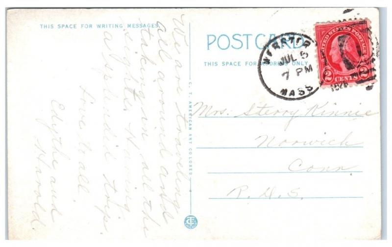 1926 Main Street, Concord, NH Postcard