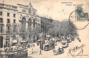 Br33335 Barcelona Rambla del centro spain