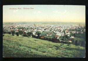 Amesbury, Massachusetts/MA/Mass Postcard, Birdseye View