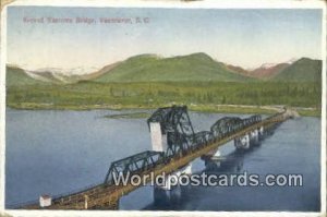 Second Narrows Bridge Vancouver British Columbia, Canada 1929 