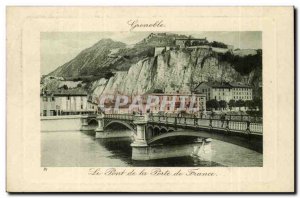 Isere - Grenoble - The Bridge Gate France - Old Postcard