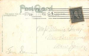 Kingston Point Hotel Dancing Pavillion New York Postcard