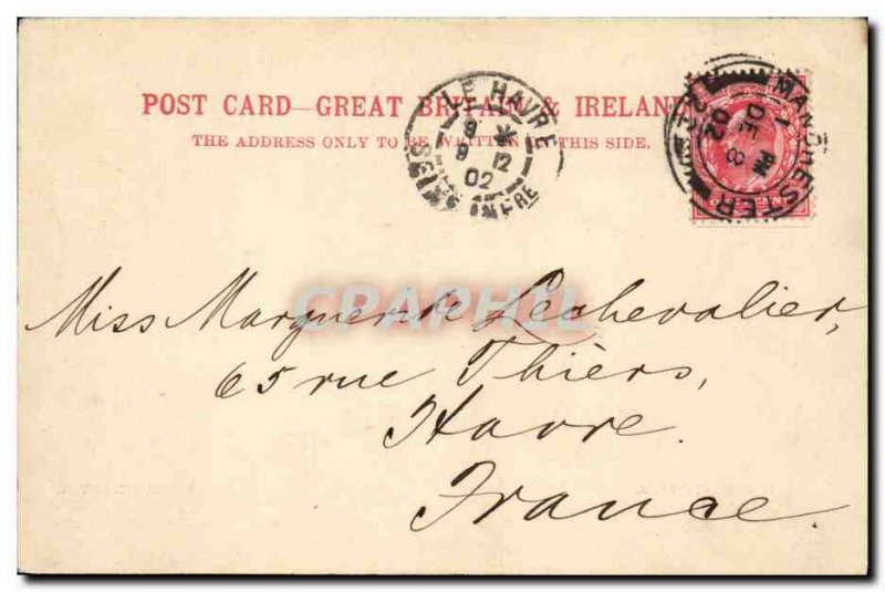 Whitworth Park Postcard Old Manchester