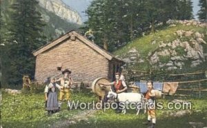 Appenzeller Sennhutte Swizerland Unused 