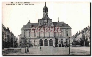 Old Postcard The Haunt Marne Chaumont Square I City Hotel