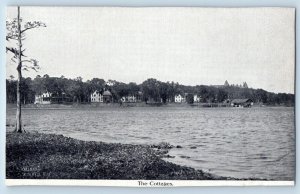 Magnolia Springs Florida FL Postcard Cottages Exterior View Regular Patrons 1940