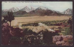 The Collegiate Peaks,CO Postcard 