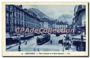 Old Postcard Grenoble Musee Grenoble and Le Saint Eynard