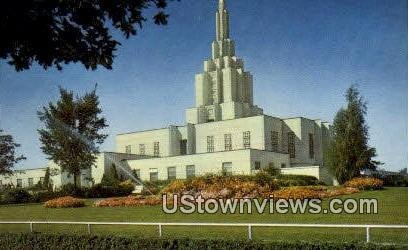 Mormon Temple - Idaho Falls , Idaho ID