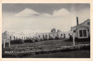 Mooncroft Wyoming Modern Rangeland Court Vintage Postcard AA32720