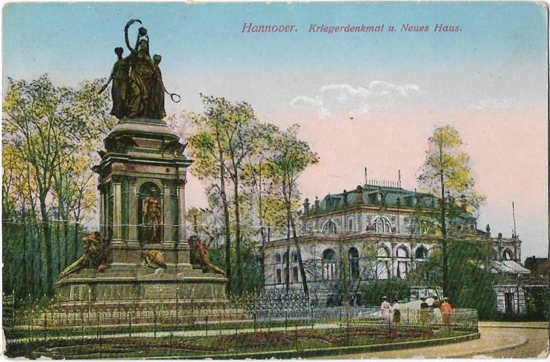 Germany Hannover Kriegerdenkmal 01.21