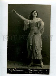 3139958 KARALLI Russian BALLET Star DANCER old PHOTO AUTOGRAPH