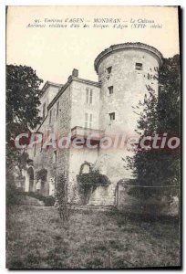 Old Postcard Agen Monbran Le Chateau