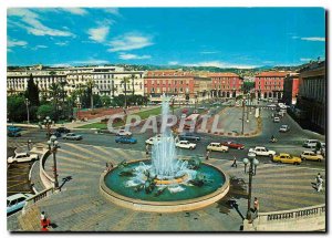 Nice Modern Postcard Fountain Place Massena