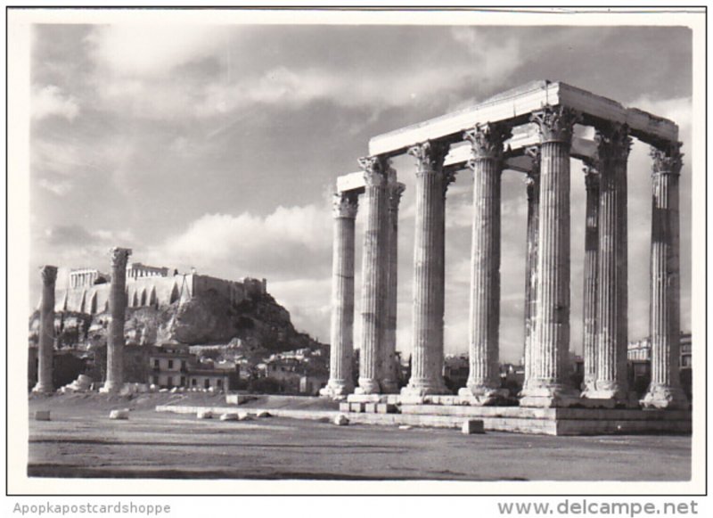 Greece Athens Temple of Olympian Zeus