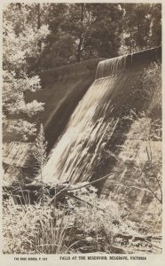 Falls at the Reservoir Belgrave Victoria Australia Old Postcard