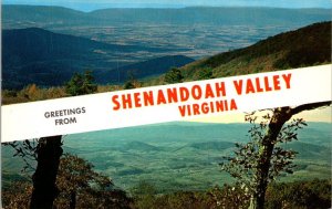 Greetings From Shenandoah Valley Virginia 1963