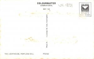 uk1891 portland bill the lighthhouse dorset ship real photo uk