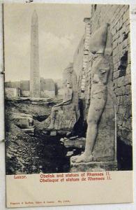 G3738   LUXOR,  EGYPT    POSTCARD,   OBELISK