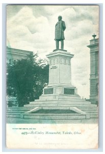 c1910 McKinley Monument, Toledo, Ohio. Postcard F184E