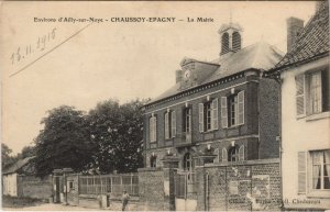 CPA Env. d'AILLY-sur-NOYE - Chaussoy-Epagny - La Mairie (121439)