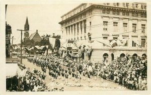 IL, Rockford, Illinois, Parade, Rock Island No. 18, RPPC