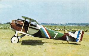 Aircraft   SPAD VII AIRPLANE Built By Carl Swanson  1984 Chrome Postcard