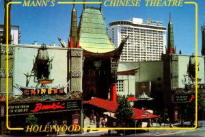 California Hollywood Mann's Chinese Theatre 1990