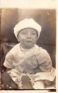 1920s RPPC Real Photo Postcard Toddler in Cap Charleston West Virginia