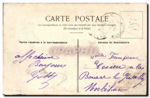 Old Postcard Paris Buttes Chaumont Lakeside