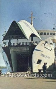 M/S Prince Of Fundy, Yarmouth, Nova Scotia Ferry Ship 1976 close to perfect, ...