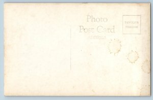 c1910's Desert Scene With Donkey Poem Reno Nevada RPPC Photo Antique Postcard