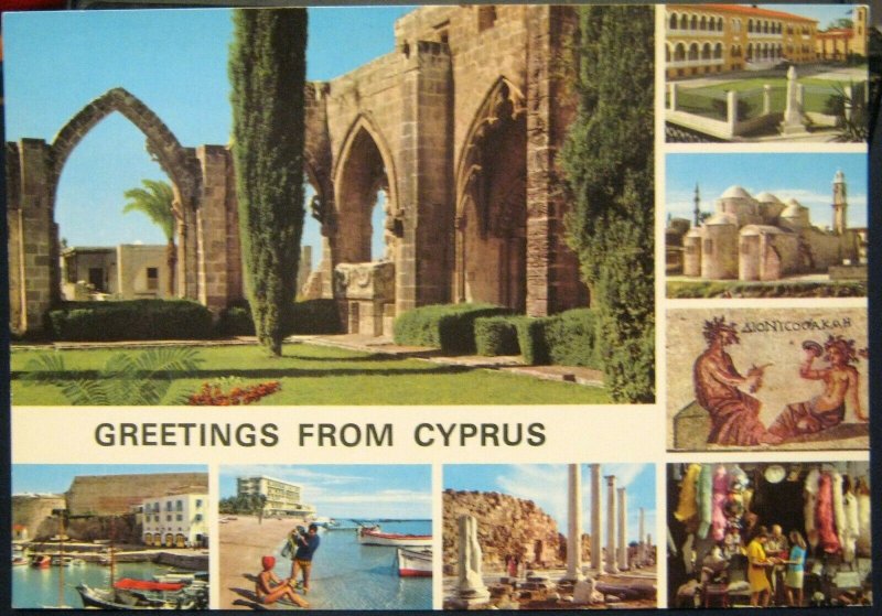 Cyprus Greetings from Multi-view - unposted