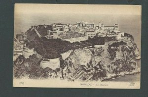 Ca 1910 PPC Monaco Le Rocher Mint Has Small Bend