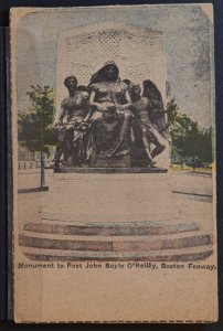 Boston, MA - Monument to Poet John Boyle O'Reilly, Boston Fenway