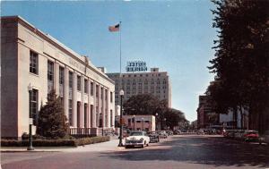 Rochester Minnesota~US Post Office & Street Scene~NICE 50s Cars~Hotel Background