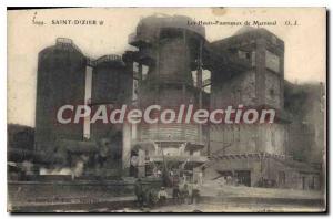 Postcard Old Saint Dizier The Blast Furnaces Marnaval