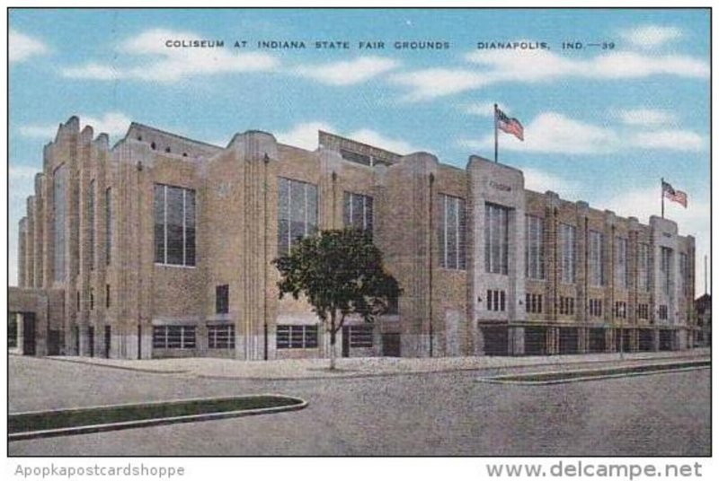 Indiana Dianapolis Coliseum At Indiana State Fair Grounds