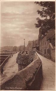 BR94023 city walls chester real photo  uk