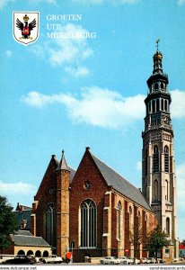 Netherlands Middleburg Lange Jan met Nieuwe Kerk New Church