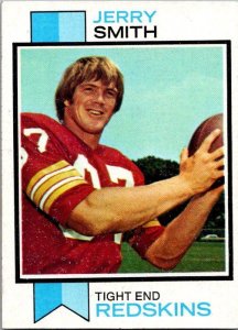 1973 Toops Football Card Jerry Smith Washington Redskins sk2409
