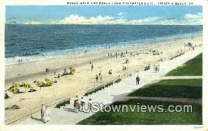 Board Walk, Edgewater Hotel - Virginia Beachs, Virginia