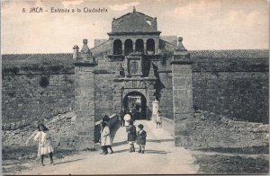 Spain Jaca Entrada a la Ciudadela Vintage Postcard 09.35