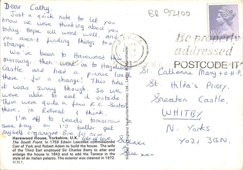 BR92100 harewood house yorkshire   uk