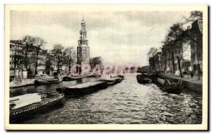 Nederland - Holland - Netherlands - Amsterdam - Montelbaanstoren - - Old Post...